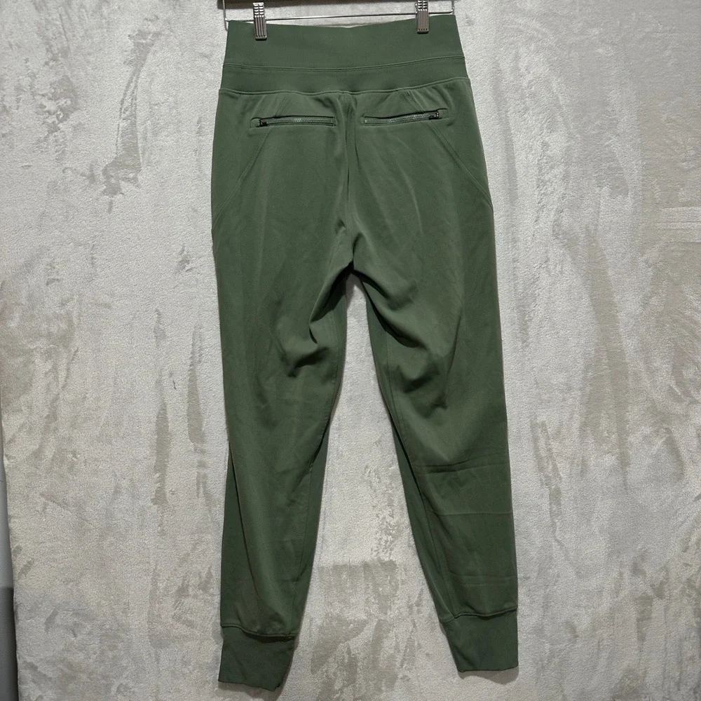 Athleta Trekkie North Jogger Pants Green Small Tall S/T Hiking Outdoor Active - Picture 2 of 7